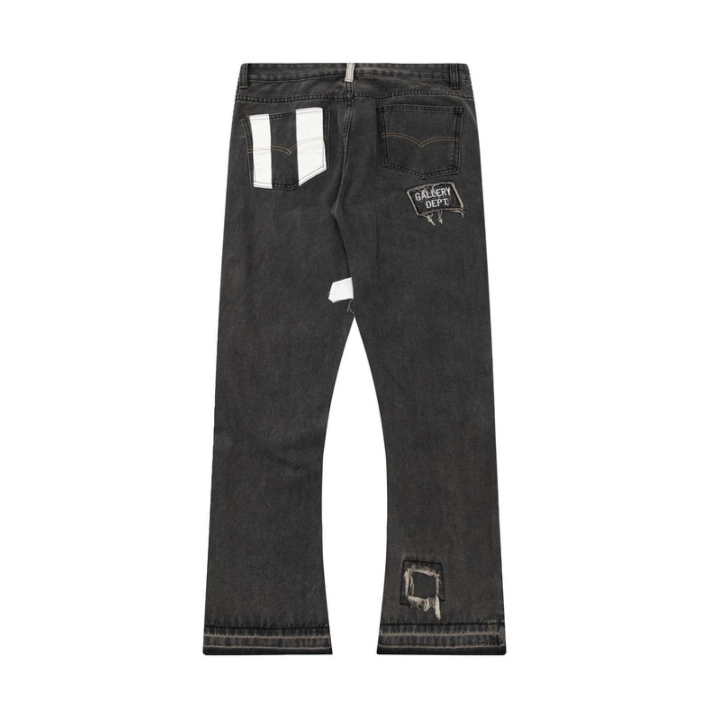 Gallery Dept. Skeleton Patch Denim – Washed Black