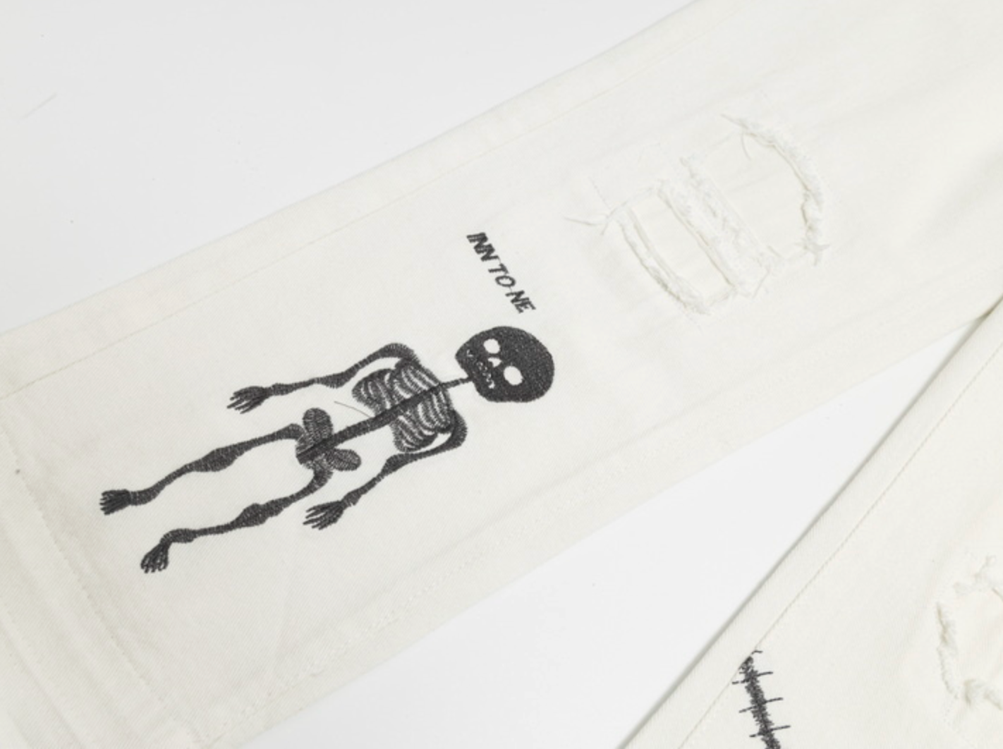 Gallery Dept. Skeleton Patch Denim – Off-White