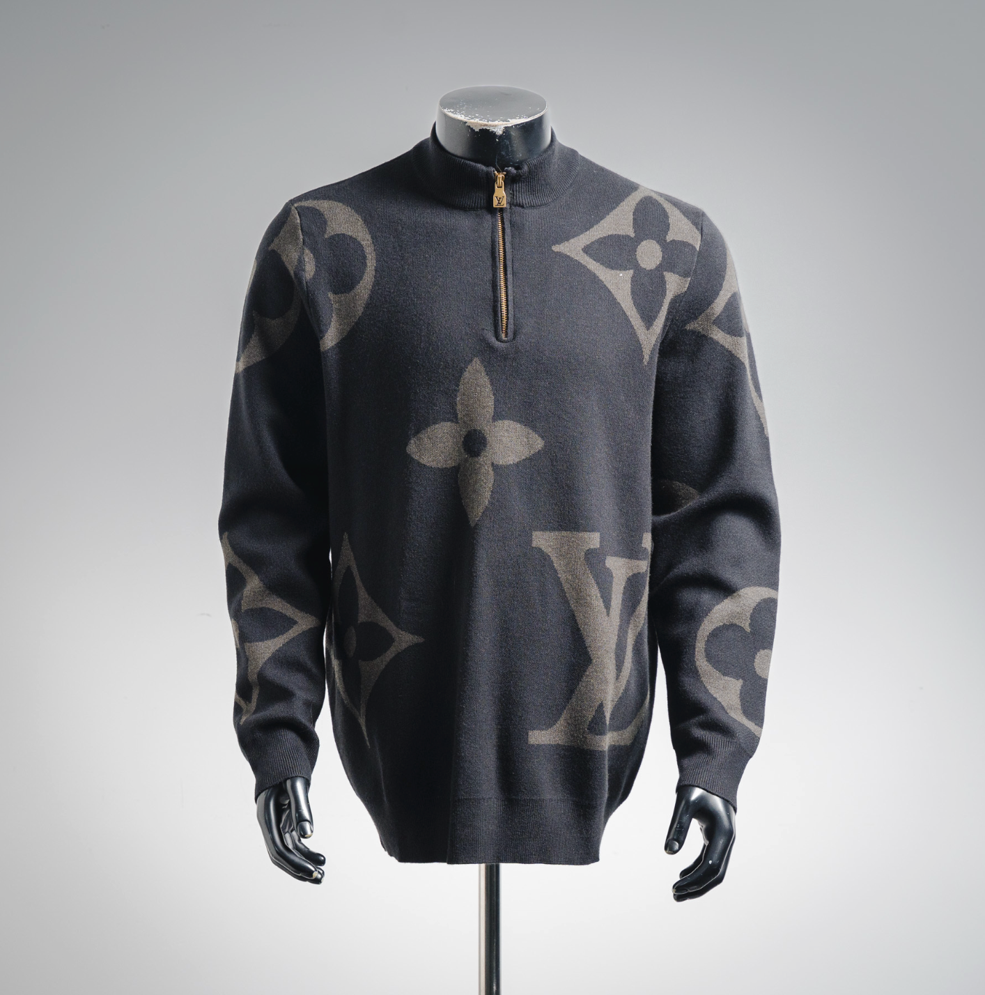 Louis Vuitton Quarter Zip Sweater