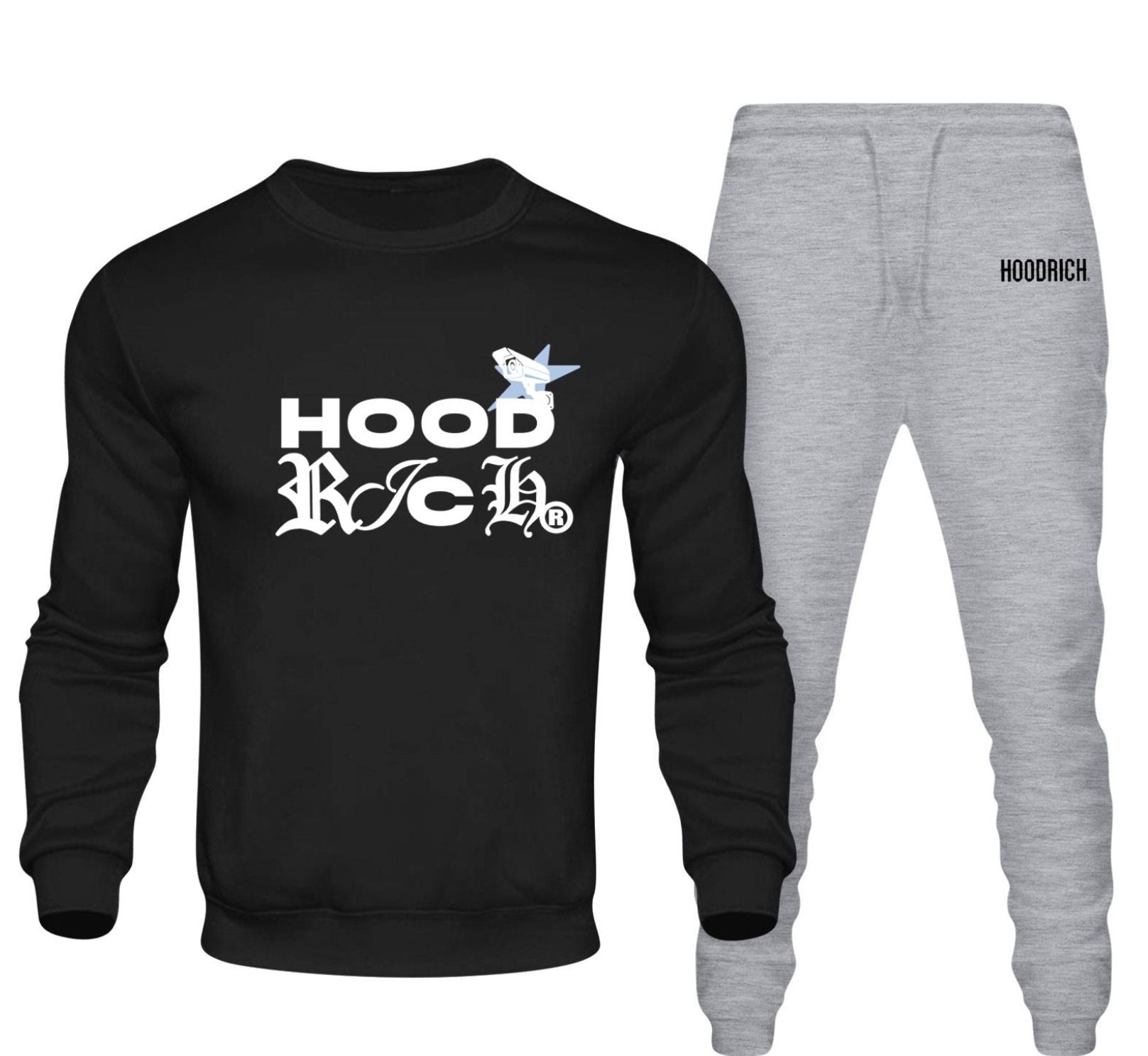 Hoodrich Grey Sweatpant Set