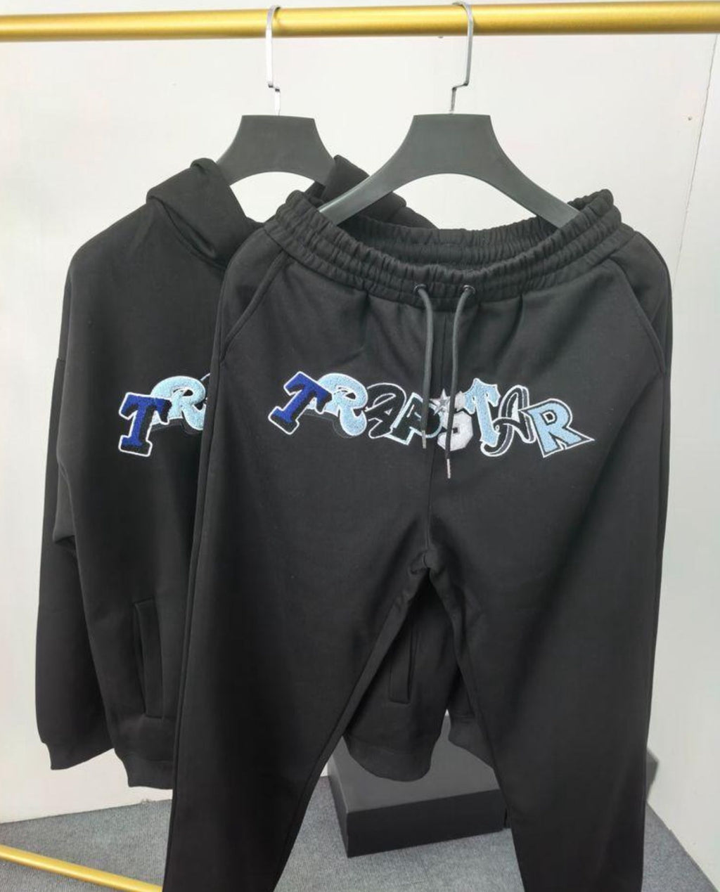 Trapstar Black Sweatpant Set
